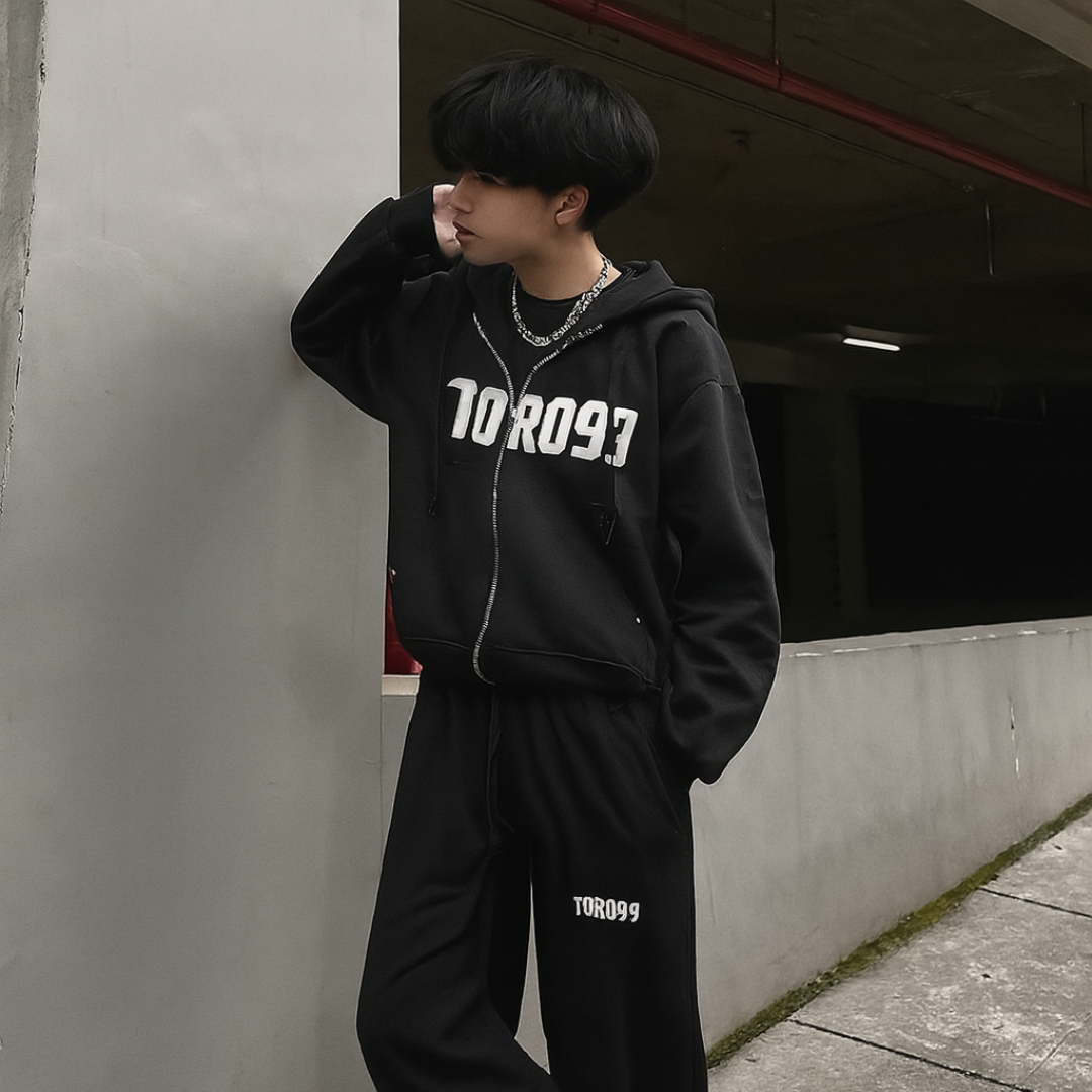 Hoodie TORO99 Black Street Set Toro99