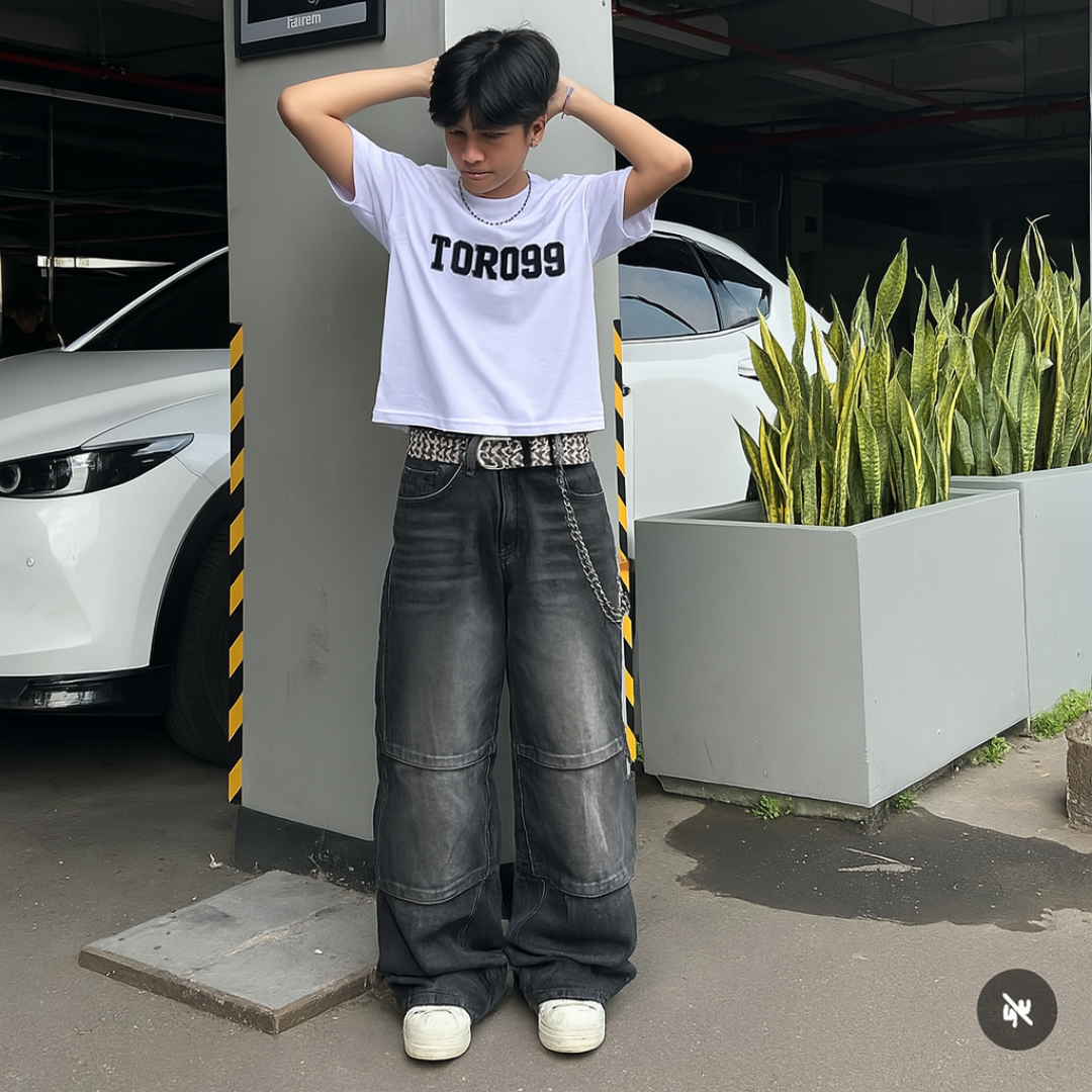 Kaos TORO99 White Urban Tee Toro99