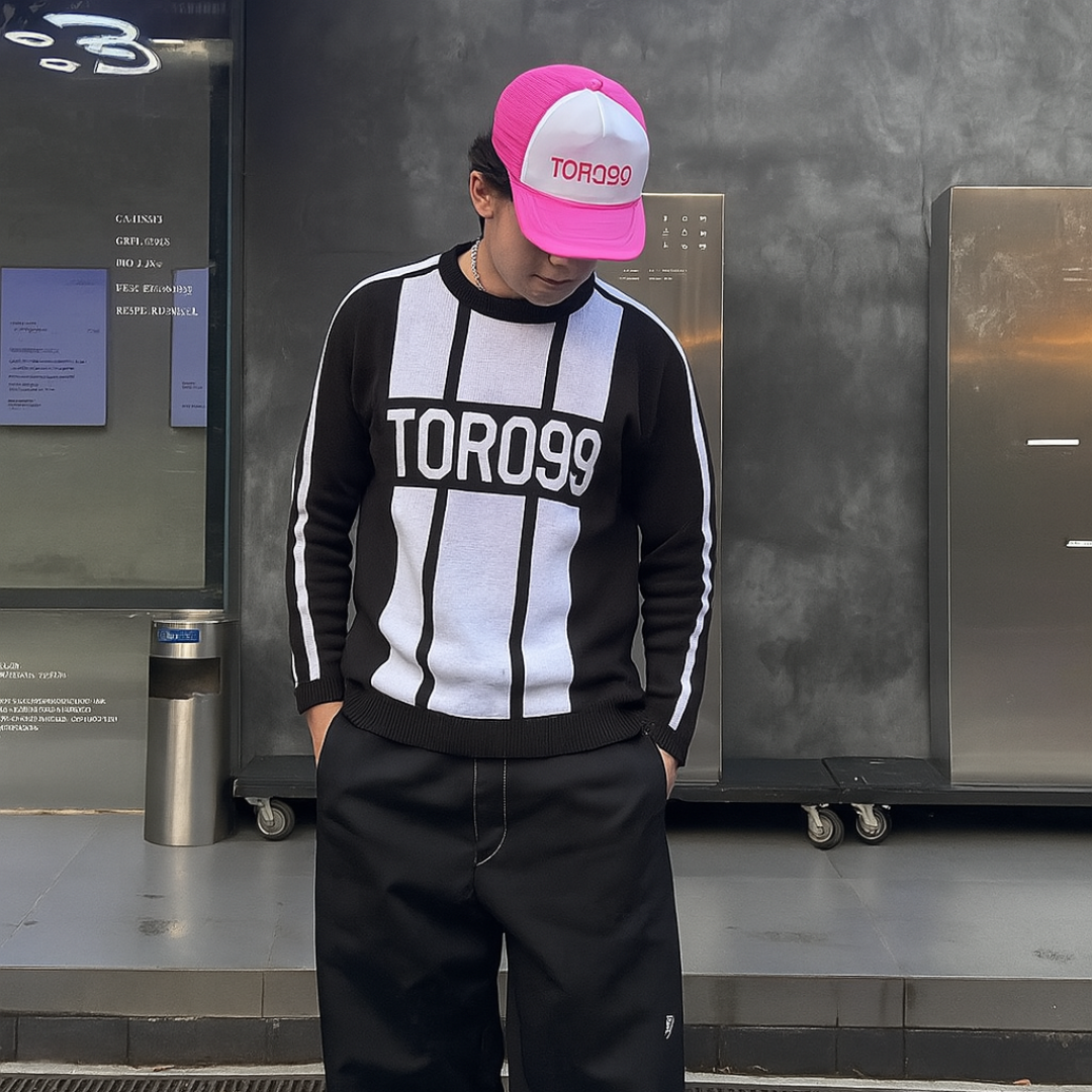 Sweater TORO99 Monochrome Panel Toro99