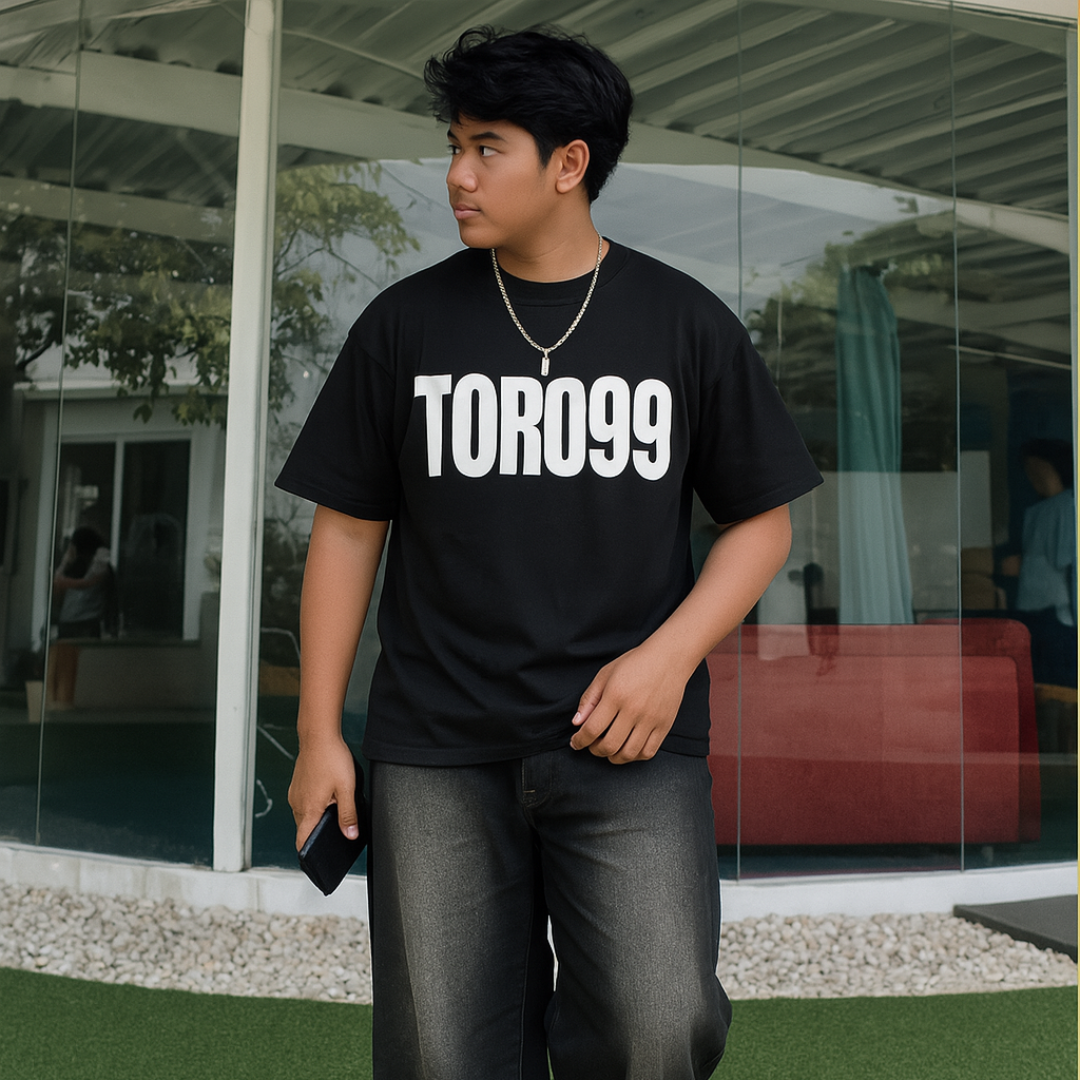 Kaos TORO99 Bold Black Tee Toro99